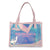 Sac à main translucide iridescent femme - modèle Pink / M - TransparenceSac.com