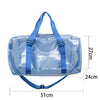 Sac de sport transparent tendance fluore