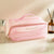Trousse maquillage transparente rose fun - modèle Pink - TransparenceSac.com