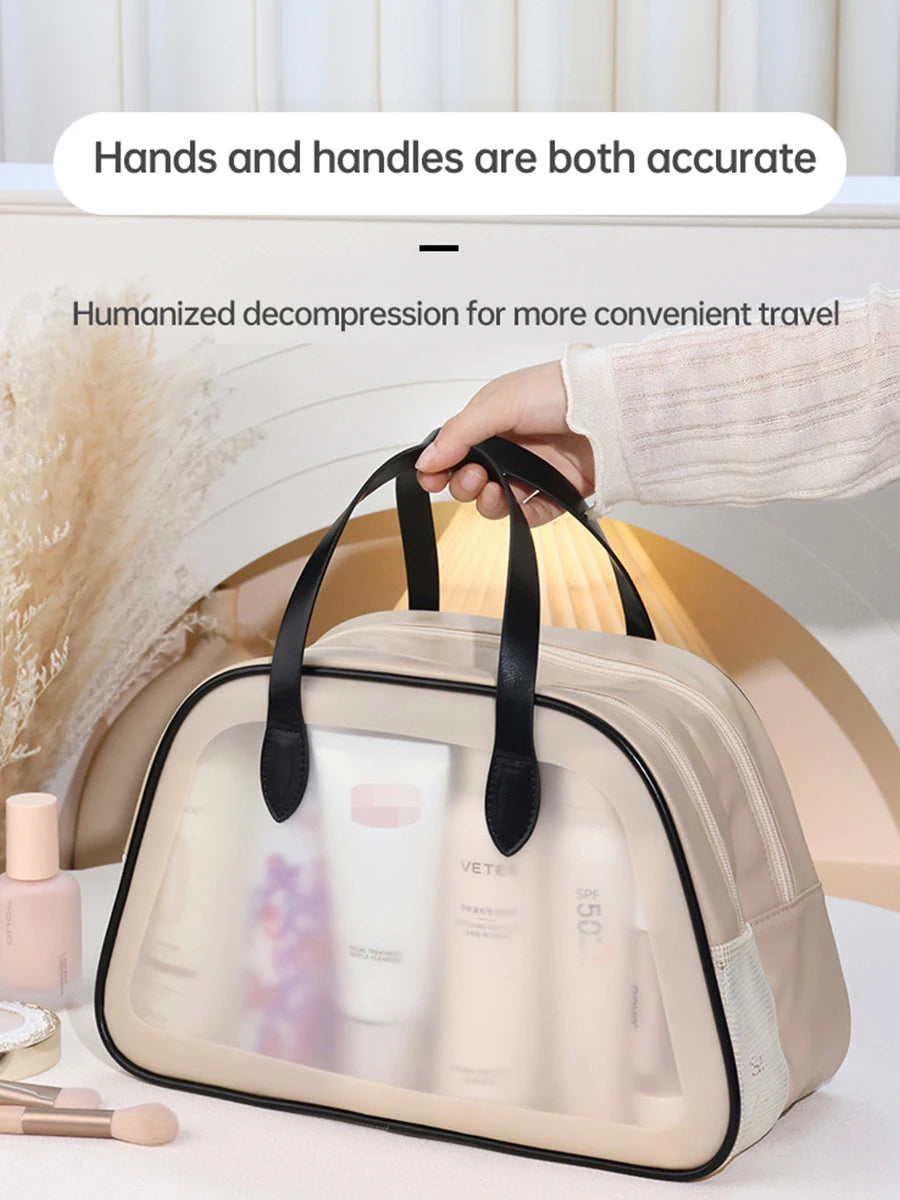 Sac de voyage transparent mode élégance