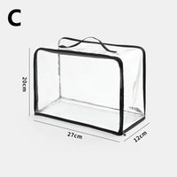 Sac bandoulière transparent mode élégante - modèle L - TransparenceSac.com