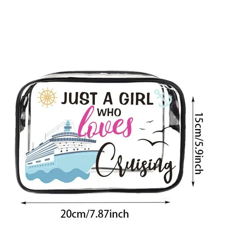 Pochette transparente fun vacances plage