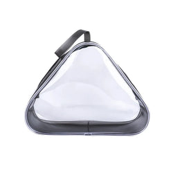 Acheter Sac de Voyage Transparent Mode Triangulaire - TransparenceSac.com