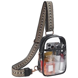 Acheter Sac Transparent Mode Bandoulière Élégante Fonctionnelle - TransparenceSac.com