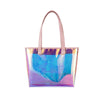 Sac shopping holographique mode