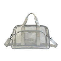 Sac de voyage transparent élégant pratiques - modèle F 42X15X26CM - TransparenceSac.com