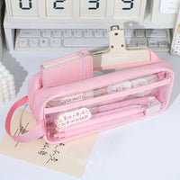 Trousse de maquillage transparente kawaii - modèle Q3 - TransparenceSac.com
