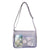 Sac bandoulière transparent fashion chic noir - modèle Purple - TransparenceSac.com