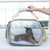 Sac de transport transparent pour animaux - modèle Yellow / 40x30x30cm - TransparenceSac.com