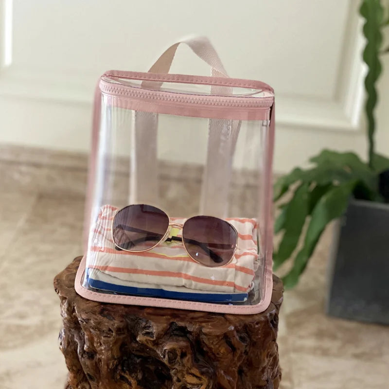 Sac à dos transparent jaune