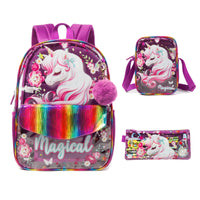 Sac à dos panda transparent enfant - modèle purple - TransparenceSac.com