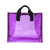 Sac de Plage Transparent Estival - modèle PURPLE - TransparenceSac.com