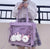 Sac à main transparent peluches kawaii - modèle lavender / 32x13x29 cm - TransparenceSac.com