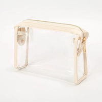 Pochette transparente rose tendance élégante mode - modèle Transparent / M - TransparenceSac.com