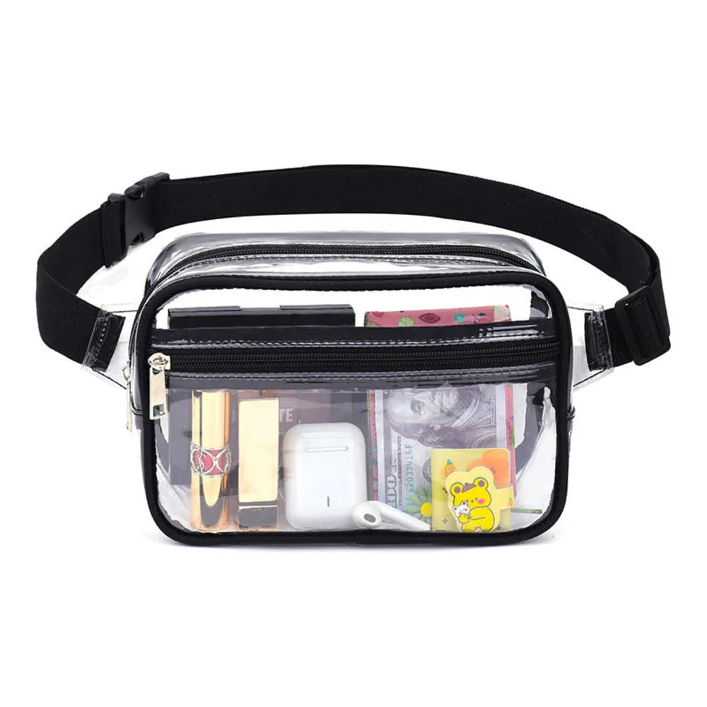 Sac banane transparent haute capacité