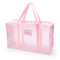 Sac de voyage transparent bleu fashion - modèle 60-21-36cm 3 - TransparenceSac.com