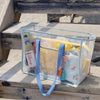 Sac de plage transparent grande capacité