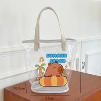 Sac Transparent Capybara Mode Fashion - modèle Style 8 - TransparenceSac.com