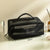 Trousse transparente noire voyage fashion - modèle black - TransparenceSac.com