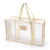 Sac de voyage transparent bleu fashion - modèle 60-21-36cm - TransparenceSac.com