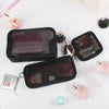 Trousse organiseur rose fashion rangement multi-compartiments
