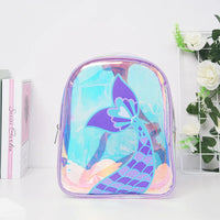 Sac à dos transparent sirène colorée - TransparenceSac.com