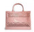 Sac de plage transparent tendance blanc - modèle Pink - TransparenceSac.com