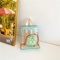 Sac à dos transparent enfant fashion - modèle Green / one size - TransparenceSac.com