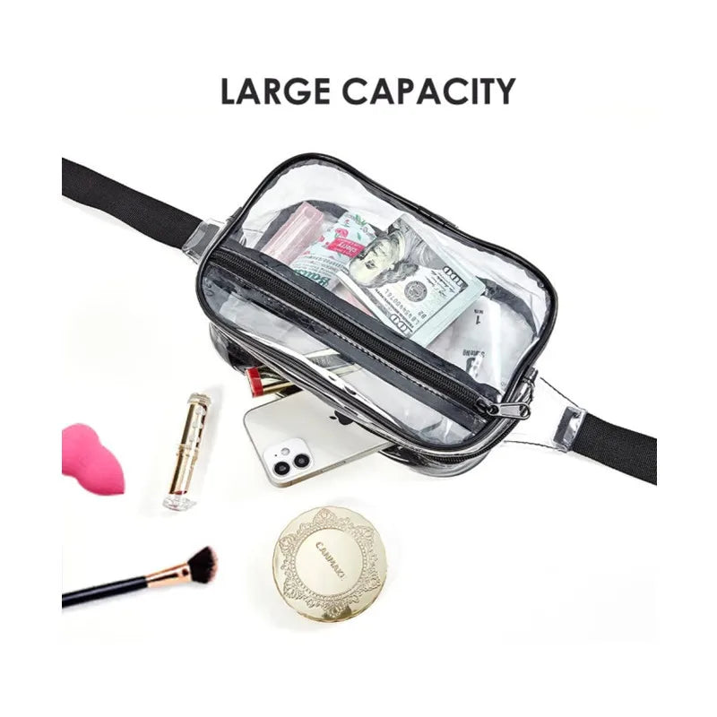 Sac banane transparent fashion tendance