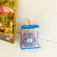 Sac à dos transparent enfant fashion - modèle Blue / one size - TransparenceSac.com