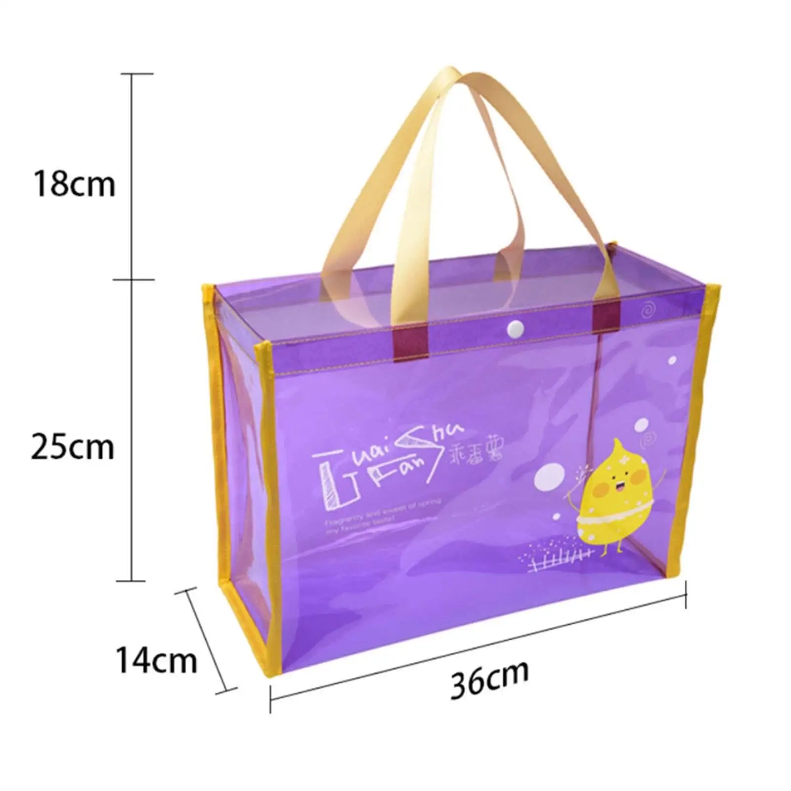 Sac de plage transparent mode estivale