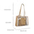 Sac a main transparent tendance femme - modèle Khaki - TransparenceSac.com