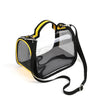 Sac a main transparent jaune mode