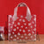 Sac à Main Transparent Fleurie Chics - modèle 4 / M - TransparenceSac.com