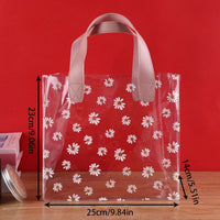Sac à Main Transparent Fleurie Chics - modèle 4 / M - TransparenceSac.com