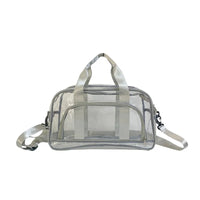 Sac de voyage transparent élégant pratiques - modèle B 50X18X32CM - TransparenceSac.com