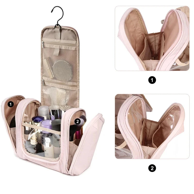 Trousse de voyage pratique suspendue
