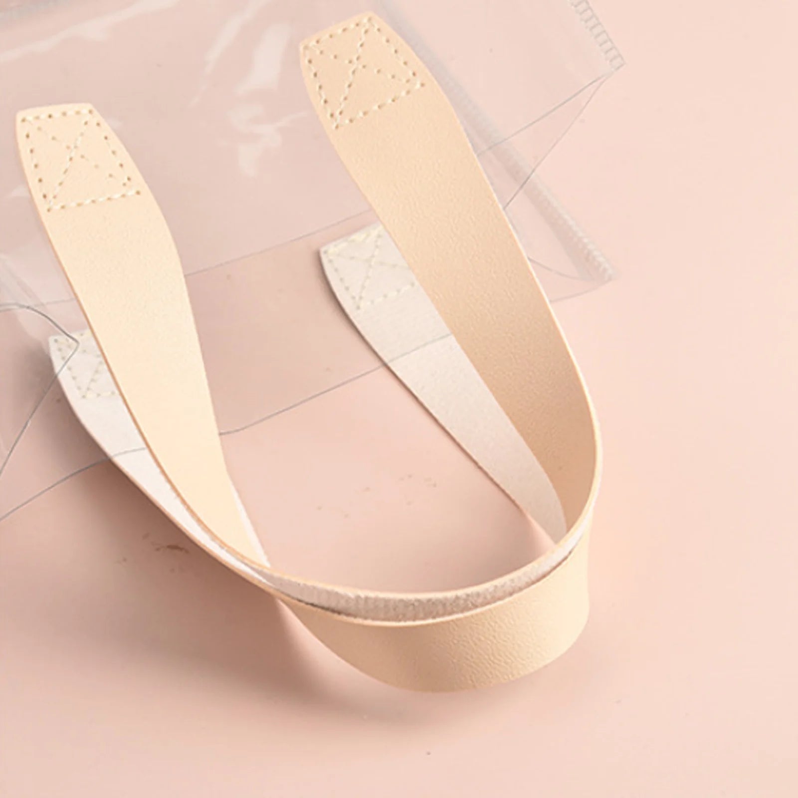 Sac à main transparent chic rouge