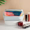 Trousse transparente fashion multicolore élégante