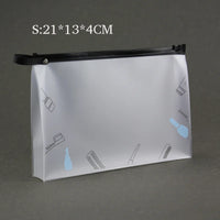 Trousse transparente maquillage voyage pratique - modèle 1 - TransparenceSac.com