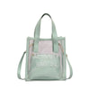 Sac transparent fashion bandoulière zippé