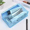 Trousse transparente voyage pour cosmétiques