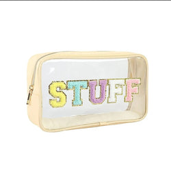 Acheter Trousse transparente fashion stuff compacte - TransparenceSac.com