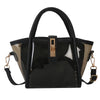 Sac à main transparent noir élégant