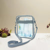 Pochette transparente mode multifonction bandoulière ajustable