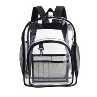 Sac à dos transparent mode rose élégant - modèle black - TransparenceSac.com