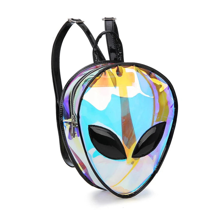 Sac à dos transparent extraterrestre fashion