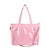 Sac Bandoulière Transparent Style École Fashion - modèle Pink - TransparenceSac.com