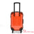Valise transparente ronde mode colorée - modèle Big Red - TransparenceSac.com