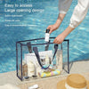 Sac de plage transparent grande capacité